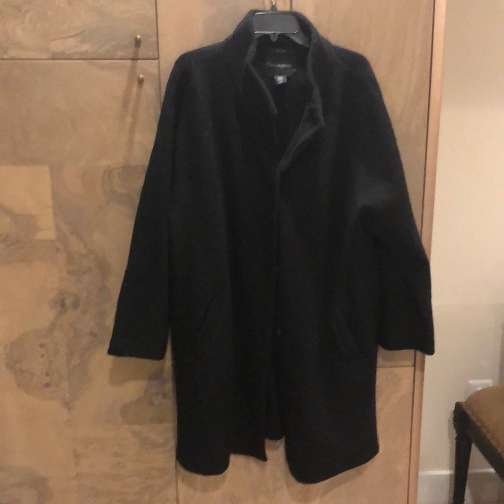 Cynthia Rowley 100% Wool Coal w/Dolman Sleeves - NEW